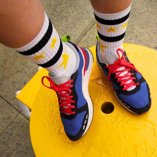 Lucky Laces Danger Red Waxed Shoe Sneaker Laces 54" (137cm) - Lucky Laces