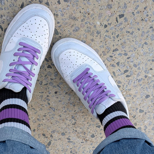 Lucky Laces Purple Potion Waxed Laces 54" (137cm)