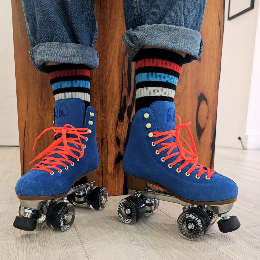 Lucky Laces Danger Red Waxed Laces  96" (244cm) 