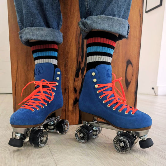 Lucky Laces Danger Red Waxed Laces  96" (244cm) 