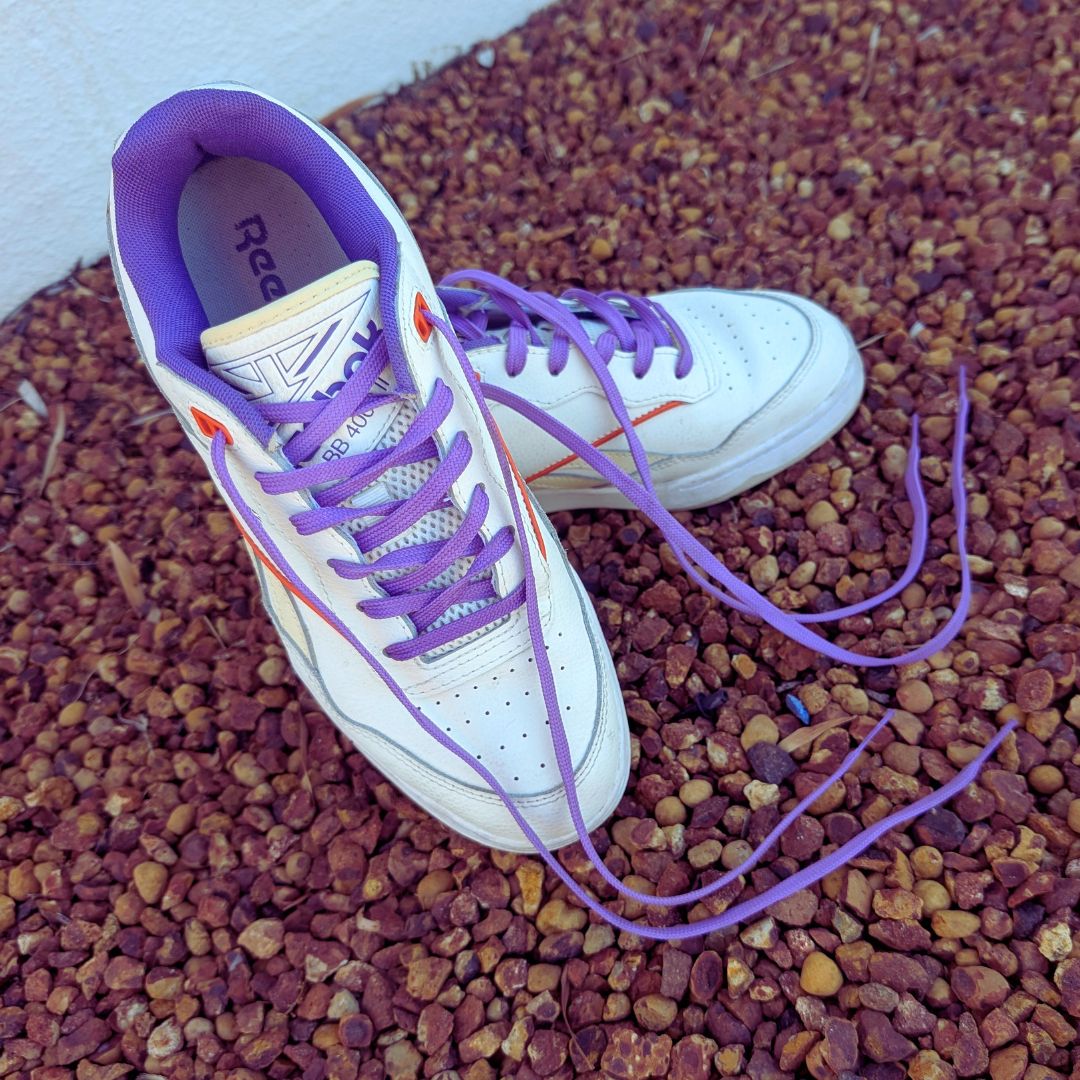 Lucky Laces Purple Potion Waxed Laces Shoe Sneaker Laces 54" (137cm) 