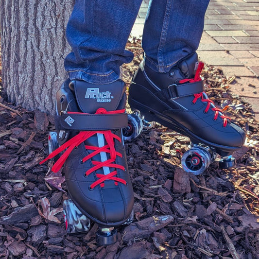 Lucky Laces Waxed Laces - Danger Red