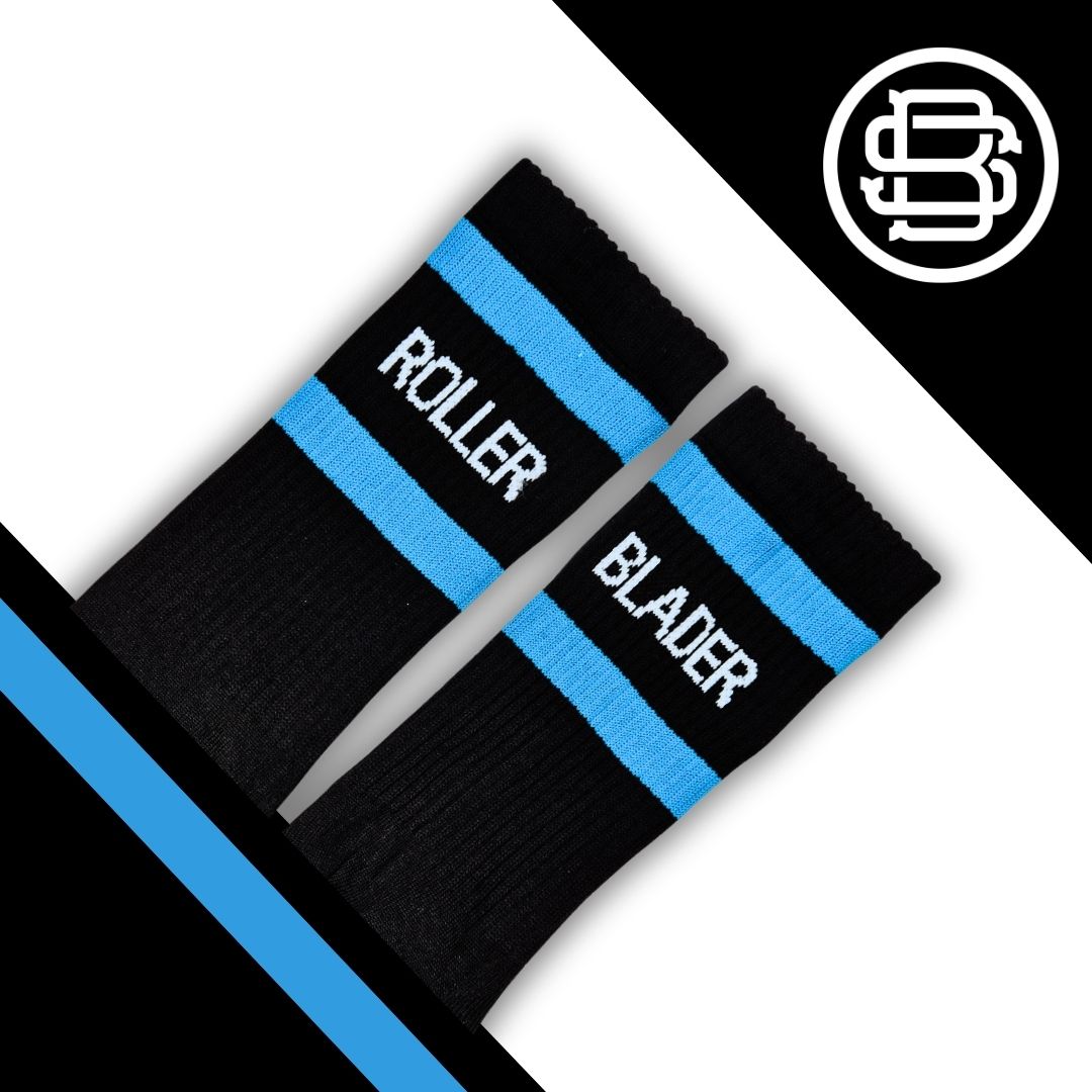 Roller Blader Mid High Skate Socks